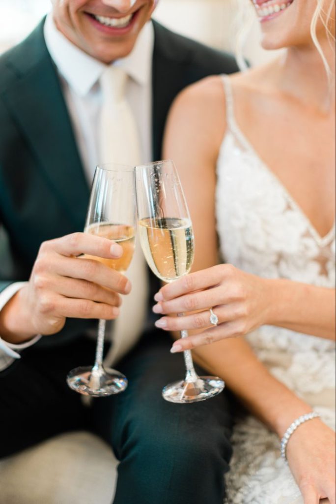 Champagne Celebration Shot
