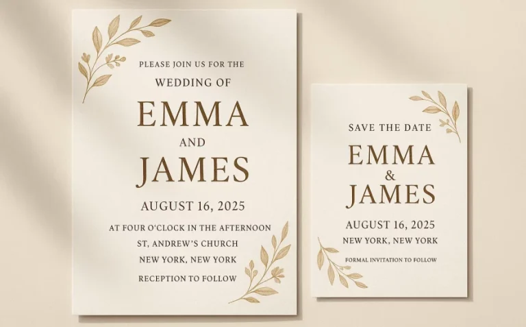 Wedding Invitation Ideas